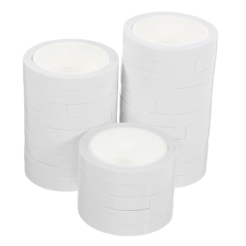VILLCASE 25 Rollen Hochleistungs Doppelseitiges Klebeband Transparent Selbstklebend für Diy Projekte Basteln Verpackung und Bürozubehör von VILLCASE