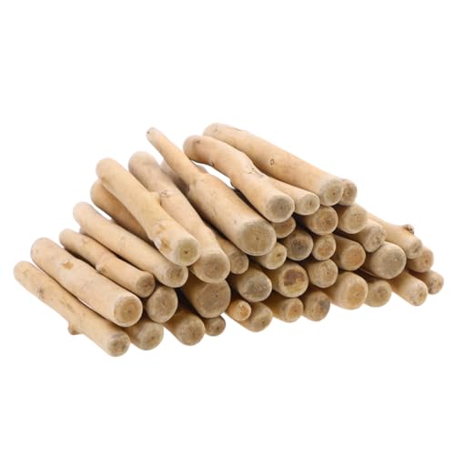 VILLCASE 250G Pack Naturholz Stangen Für DIY Bastelprojekte Unbeschichtet Für Dekorationen Wohnung Büro Und Schlafzimmer Unbedenkliches Material von VILLCASE