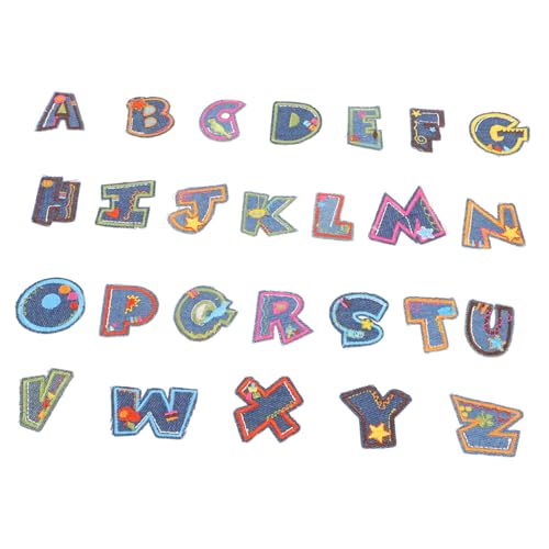 VILLCASE 26 Stück Bunte Buchstaben Aufnäher Für Kleidung Jeans Aufnäher Buchstaben Häkel Applikationen Stick Aufnäher Große Aufbügler Buchstaben Zum Aufbügeln Aufnäher Buchstaben VILLCASE 26 Stück Bunte Buchstaben Aufnäher Für Kleidung Jeans Aufnäher Buchstaben Häkel Applikationen Stick Aufnäher Große Aufbügler Buchstaben Zum Aufbügeln Aufnäher Buchstaben von VILLCASE