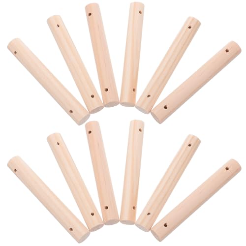 VILLCASE 26 Stück Teiliges Holzstäbe mit Vorgebohrten Löchern DIY Vogelkäfig Leitersprossen Holzstäbe als Ersatzteile für Seilleiter Kletterstangen und Sitzstangen für Wellensittich VILLCASE 26 Stück Teiliges Holzstäbe mit Vorgebohrten Löchern DIY Vogelkäfig Leitersprossen Holzstäbe als Ersatzteile für Seilleiter Kletterstangen und Sitzstangen für Wellensittich von VILLCASE