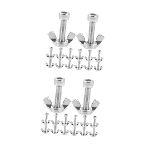 VILLCASE 28 Stck Teiliges Rad Schlägerschrauben Set Ersatz Pins für Keramik Töpferscheibe Leicht Tragbar Kompatibel mit Standard Radkopf für Töpferbedarf und DIY Keramikarbeiten von VILLCASE
