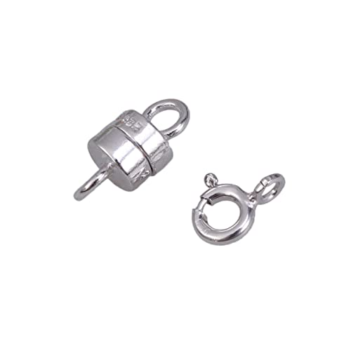 VILLCASE 2Stücke Magnetverschluss mit Federringverschluss für DIY Schmuck Armbänder und Fußkettchen Starker Halt Langlebig für Selbstgemachte VILLCASE 2Stücke Magnetverschluss mit Federringverschluss für DIY Schmuck Armbänder und Fußkettchen Starker Halt Langlebig für Selbstgemachte von VILLCASE