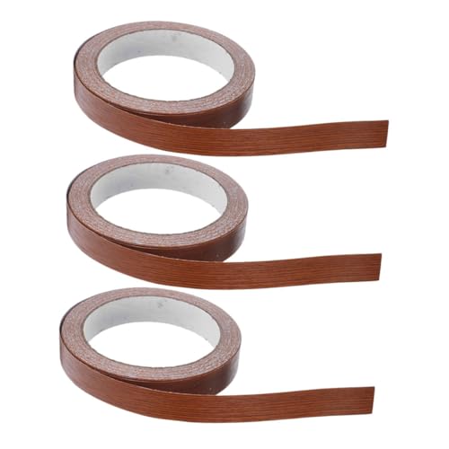 VILLCASE 3 Rollen Selbstklebendes Holzmaserung Möbel Kantenband Kratzfest für Schränke Tische Türen Diy Renovierung Natürlicher Holzlook VILLCASE 3 Rollen Selbstklebendes Holzmaserung Möbel Kantenband Kratzfest für Schränke Tische Türen Diy Renovierung Natürlicher Holzlook von VILLCASE
