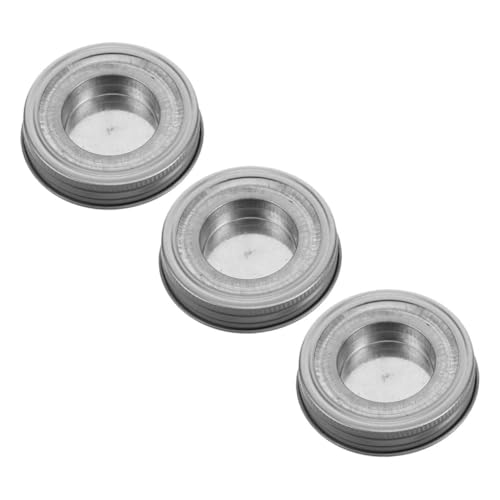 VILLCASE 3 Sätze Kerzenhalter Deckel für Teelichter Dekorative Einsätze für Mason Jars für und Außendekoration VILLCASE 3 Sätze Kerzenhalter Deckel für Teelichter Dekorative Einsätze für Mason Jars für und Außendekoration von VILLCASE