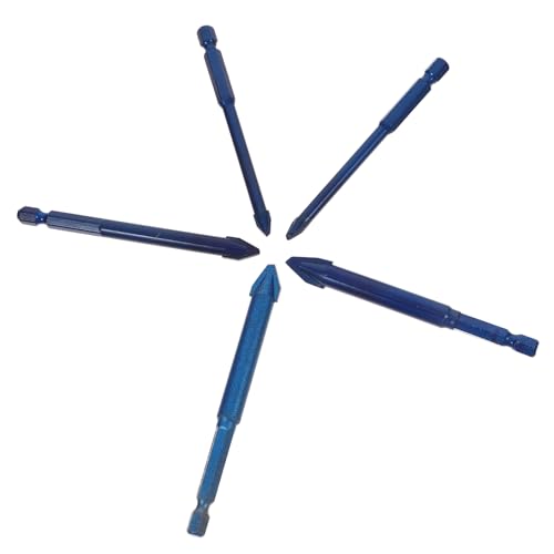 VILLCASE 3 Sätze Teiliges Präzisionsbohrer Eccentric Drill Bits Für Keramik Und Einsetzbar Hochstabil Für Präzises Bohren Wänden Und Unterschiedlichen Materialien 5 Stück * 3 VILLCASE 3 Sätze Teiliges Präzisionsbohrer Eccentric Drill Bits Für Keramik Und Einsetzbar Hochstabil Für Präzises Bohren Wänden Und Unterschiedlichen Materialien 5 Stück * 3 von VILLCASE