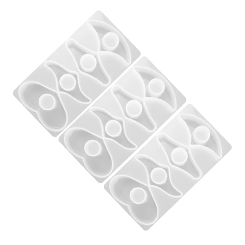VILLCASE 3 Stück Flexible Silikonformen für Epoxidharz Lesezeichen Gussformen für DIY Buchseitenhalter Bastelprojekte Langlebige Silikon-gießform für Resin Buchzubehör VILLCASE 3 Stück Flexible Silikonformen für Epoxidharz Lesezeichen Gussformen für DIY Buchseitenhalter Bastelprojekte Langlebige Silikon-gießform für Resin Buchzubehör von VILLCASE