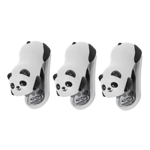 VILLCASE 3 Stück Mini Panda Heftgeräte Tragbare Handheftgeräte für Büro Schule und Zuhause Niedliches Design für Erwachsene Heftklammern und Heftklammerentferner VILLCASE 3 Stück Mini Panda Heftgeräte Tragbare Handheftgeräte für Büro Schule und Zuhause Niedliches Design für Erwachsene Heftklammern und Heftklammerentferner von VILLCASE