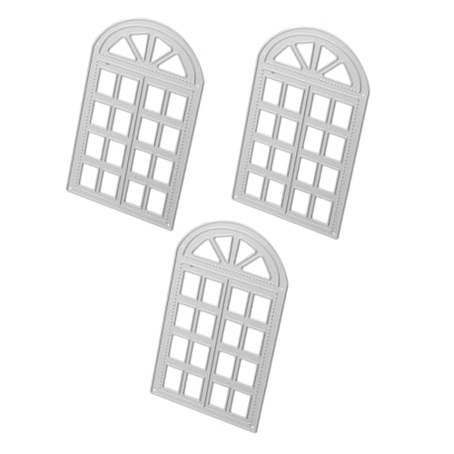 VILLCASE 3 Stück Teiliges Stanzformen Hausfensterrahmen Langlebigem Kohlenstoffstahl Kompatibel mit Gängigen Stanzmaschinen für Scrapbooking Kartengestaltung und Diy Bastelprojekte VILLCASE 3 Stück Teiliges Stanzformen Hausfensterrahmen Langlebigem Kohlenstoffstahl Kompatibel mit Gängigen Stanzmaschinen für Scrapbooking Kartengestaltung und Diy Bastelprojekte von VILLCASE