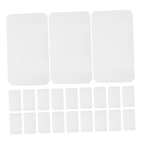 VILLCASE 30 Stück Rechteckige Leere Sublimationsaufkleber Selbstklebende Etiketten für Diy Projekte für Kreative und Einfache Anwendung VILLCASE 30 Stück Rechteckige Leere Sublimationsaufkleber Selbstklebende Etiketten für Diy Projekte für Kreative und Einfache Anwendung von VILLCASE