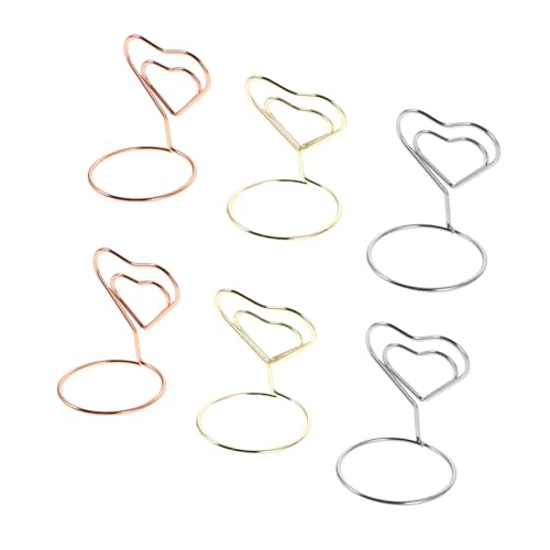VILLCASE 30 Stück Tischnummernhalter für Hochzeit Party Fotos Memo Notizen Elegante Kartenständer für Vielseitige Anwendungen VILLCASE 30 Stück Tischnummernhalter für Hochzeit Party Fotos Memo Notizen Elegante Kartenständer für Vielseitige Anwendungen von VILLCASE