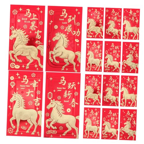 VILLCASE 36 Stück Rote Umschläge Zum Neujahr Rote Umschläge Chinesische Zum Mondneujahr Zum Frühlingsfest Zum Hong Bao VILLCASE 36 Stück Rote Umschläge Zum Neujahr Rote Umschläge Chinesische Zum Mondneujahr Zum Frühlingsfest Zum Hong Bao von VILLCASE