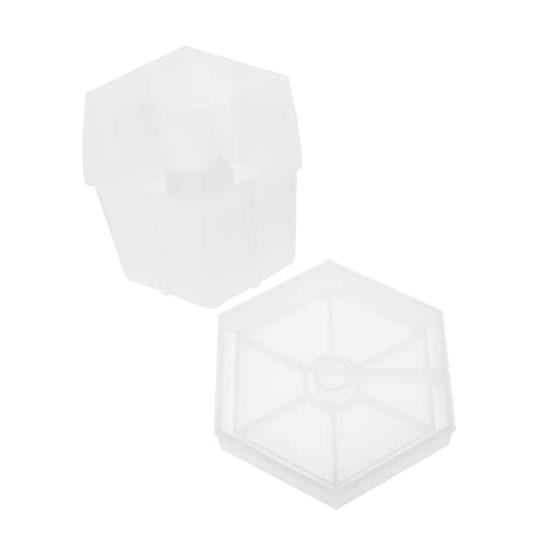 VILLCASE 3St Silikonform für Lampenhalter epoxitharzformen Sechseckige Gießform Nachttischlampe Gießform runder Korb Mittelstücke metallisch silikon DIY formen Harzgussform Kieselgel Weiß VILLCASE 3St Silikonform für Lampenhalter epoxitharzformen Sechseckige Gießform Nachttischlampe Gießform runder Korb Mittelstücke metallisch silikon DIY formen Harzgussform Kieselgel Weiß von VILLCASE