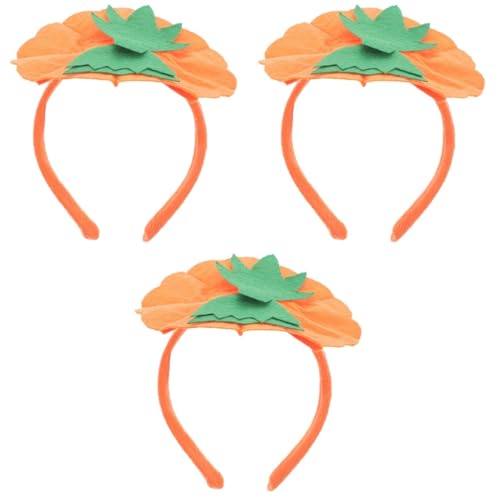 VILLCASE 3st Halloween-kürbis-stirnband Gesichtswaschstirnband Kopfbedeckung Orangefarbener Kürbishut Kürbisstiel-stirnband Fledermauskostüm Für Zu Halloween Haarreifen Masken Stoff VILLCASE 3st Halloween-kürbis-stirnband Gesichtswaschstirnband Kopfbedeckung Orangefarbener Kürbishut Kürbisstiel-stirnband Fledermauskostüm Für Zu Halloween Haarreifen Masken Stoff von VILLCASE