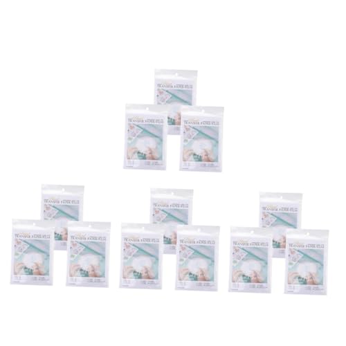 VILLCASE 4 Sätze Wasserlösliche Stickerei Transferfolie für Diy Projekte Einfach zu Bedienen für Kleidung Hand und Maschinenstickerei Wasserlöslicher Stabilizer von VILLCASE
