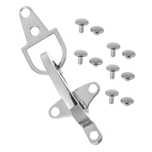 VILLCASE 4 Sets Kleidungszubehör Verriegelungsverschlüsse Halter für Poncho Mantel Verschluss Mantel Schnalle Metallverschluss für Mantel Kleidung Knebelschnalle Metallverschluss für Poncho VILLCASE 4 Sets Kleidungszubehör Verriegelungsverschlüsse Halter für Poncho Mantel Verschluss Mantel Schnalle Metallverschluss für Mantel Kleidung Knebelschnalle Metallverschluss für Poncho von VILLCASE