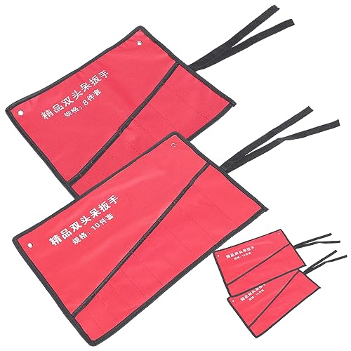 VILLCASE 4 Stück Maulschlüsselsatz Werkzeugtasche Elektriker Lagerhalter Elektriker Paket Werkzeugbeutel Elektriker Zubehör Aufbewahrungstasche für Zangen Oxford-Stoff von VILLCASE