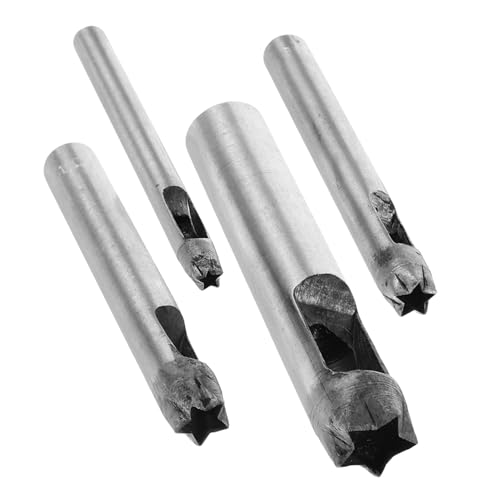 VILLCASE 4 Stück Punch -Werkzeug Locher für Stoff Lochschneider für Leder Punschwerkzeug Lederloch Gürtellochschneider Bandstanzwerkzeug stoff locher Star Locher Gürtelschlag Stahl Silber VILLCASE 4 Stück Punch -Werkzeug Locher für Stoff Lochschneider für Leder Punschwerkzeug Lederloch Gürtellochschneider Bandstanzwerkzeug stoff locher Star Locher Gürtelschlag Stahl Silber von VILLCASE