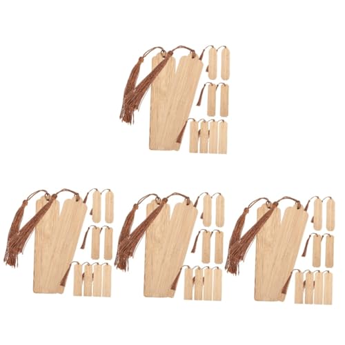 VILLCASE 40 Sätze Teiliges Bambus Lesezeichen Basteln mit Blanko Flächen Design und Abgerundeten Kanten DIY Lesezeichen Dekoration für Bücher Lehrer Kreative Geschenke und Festdeko VILLCASE 40 Sätze Teiliges Bambus Lesezeichen Basteln mit Blanko Flächen Design und Abgerundeten Kanten DIY Lesezeichen Dekoration für Bücher Lehrer Kreative Geschenke und Festdeko von VILLCASE