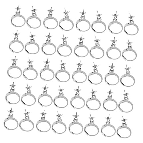 VILLCASE 40 Stück Edelstahl Ohrhaken Rund Lever Back French Ohrbügel Ohrdraht für DIY Schmuckherstellung Langlebig Rostfrei Vielseitig für Individuelle Ohrringe VILLCASE 40 Stück Edelstahl Ohrhaken Rund Lever Back French Ohrbügel Ohrdraht für DIY Schmuckherstellung Langlebig Rostfrei Vielseitig für Individuelle Ohrringe von VILLCASE