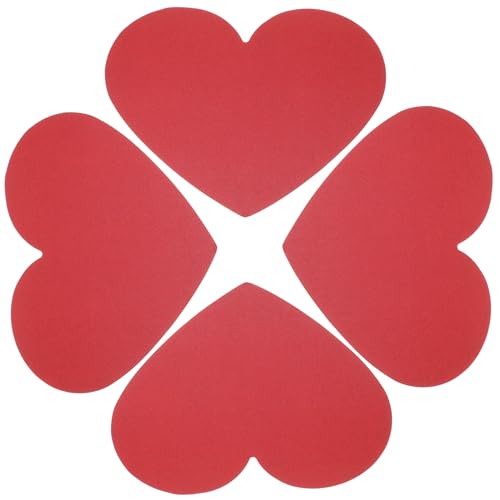 VILLCASE 40 Stück Herzformige Valentinstagskarten Kreative Diy Grußkarten aus Dickem Papier für Persönliche Nachrichten Dekorative Karten für Valentinstag Party Dekoration Weinrot VILLCASE 40 Stück Herzformige Valentinstagskarten Kreative Diy Grußkarten aus Dickem Papier für Persönliche Nachrichten Dekorative Karten für Valentinstag Party Dekoration Weinrot von VILLCASE