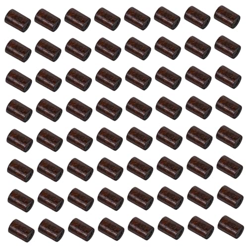 VILLCASE 400 Stück Hölzerne Abstandshalterperlen Holzperlen basteln lose Abstandsperlen lose Schmuckperlen Bastelperlen für DIY Perlen mit großen Löchern Holzschmuck Perlen Kaffee VILLCASE 400 Stück Hölzerne Abstandshalterperlen Holzperlen basteln lose Abstandsperlen lose Schmuckperlen Bastelperlen für DIY Perlen mit großen Löchern Holzschmuck Perlen Kaffee von VILLCASE