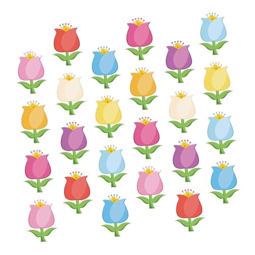 VILLCASE 45 Stück Bunte Blumen Ausschnitte mit Klebepunkten für Kreative Bastelideen Klassenzimmer Dekoration und Party Accessoires VILLCASE 45 Stück Bunte Blumen Ausschnitte mit Klebepunkten für Kreative Bastelideen Klassenzimmer Dekoration und Party Accessoires von VILLCASE
