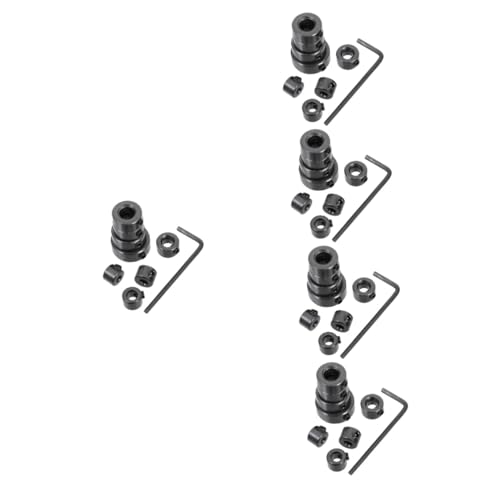 VILLCASE 5 Sätze Bohrkopf Tiefenanschlagringe mit Sechskantschlüssel Stabile Bohrtiefe für Holzarbeiten Präzise Fixierung und Einfache Handhabung für Diy Projekte VILLCASE 5 Sätze Bohrkopf Tiefenanschlagringe mit Sechskantschlüssel Stabile Bohrtiefe für Holzarbeiten Präzise Fixierung und Einfache Handhabung für Diy Projekte von VILLCASE