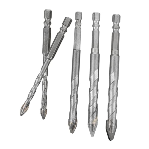 VILLCASE 5 Stück Exzenterbohrer Schlagbits Bohrer zum Bohren von Löchern Wand Ziegelbohrer Bohrer für Fliesen Mauerwerk Drill Bohrbit für Betonbohrungen Steinbohrer für Beton Wolframkarbid VILLCASE 5 Stück Exzenterbohrer Schlagbits Bohrer zum Bohren von Löchern Wand Ziegelbohrer Bohrer für Fliesen Mauerwerk Drill Bohrbit für Betonbohrungen Steinbohrer für Beton Wolframkarbid von VILLCASE