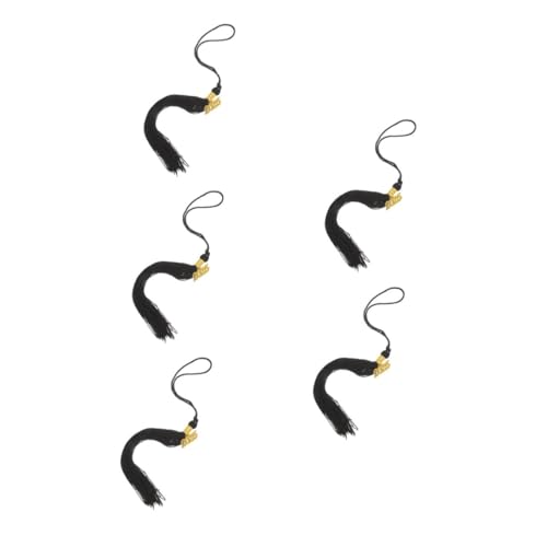 VILLCASE 5 Stück Quasten Für Abschlussmützen Schwarzer Hut Charm Abschlussmütze Abschlussmütze Schmucketikett Abschlussmütze Für Jugendliche Quiltetikett Abschlussmütze Für VILLCASE 5 Stück Quasten Für Abschlussmützen Schwarzer Hut Charm Abschlussmütze Abschlussmütze Schmucketikett Abschlussmütze Für Jugendliche Quiltetikett Abschlussmütze Für von VILLCASE