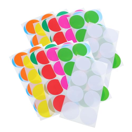 VILLCASE 50 Blatt Anpassbare Klebesticker für Flaschen Verpackungen und Bürobedarf für Schule und Zuhause von VILLCASE