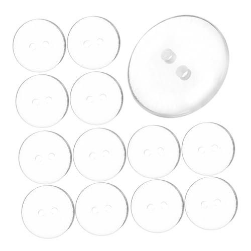 VILLCASE 50 Stück Diy Bastelknöpfe für Shirts Kleider und Mehr Strapazierfähige Verschlüsse für Kreative Projekte von VILLCASE