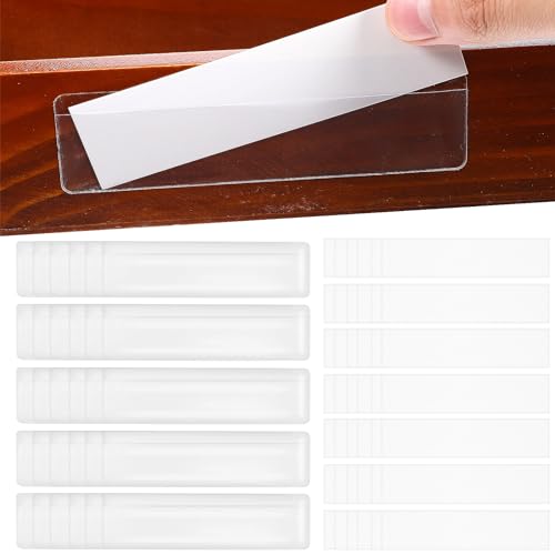 VILLCASE 50 StüCk Selbstklebende Etikettenhalter FüR Schubladen, Regale Und BüRos – Transparente Taschen FüR Beschriftungen, Mit Papieretiketten VILLCASE 50 StüCk Selbstklebende Etikettenhalter FüR Schubladen, Regale Und BüRos – Transparente Taschen FüR Beschriftungen, Mit Papieretiketten von VILLCASE