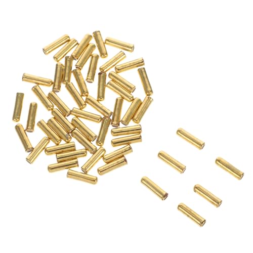 VILLCASE 50 Stück Kupfer Stick Pins mit Sicherheitsstopfen für Schmuckherstellung Diy Zubehör für Kreative Projekte Einfache Handhabung und Effiziente Nutzung von VILLCASE
