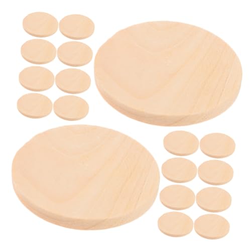 VILLCASE 50 Stück Runde Flache Holzmünzen Diy Bastel Runden für Kunstprojekte Namensschilder Spielsteine Natürliche Holzscheiben für Hochzeitsdekoration und Partys VILLCASE 50 Stück Runde Flache Holzmünzen Diy Bastel Runden für Kunstprojekte Namensschilder Spielsteine Natürliche Holzscheiben für Hochzeitsdekoration und Partys von VILLCASE
