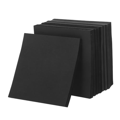 VILLCASE 500 Blatt Schwarze Selbstklebende Haftnotizen Abziehbare Notizzettel Für Büro Schule Schreibtisch Erinnerungen VILLCASE 500 Blatt Schwarze Selbstklebende Haftnotizen Abziehbare Notizzettel Für Büro Schule Schreibtisch Erinnerungen von VILLCASE