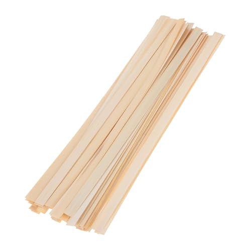 VILLCASE 50Stücke Teiliges Fächer Bambusstreifen für DIY Projekte Handgefertigte Fächer Bastelmaterial für Kreative Arbeiten für Erwachsene VILLCASE 50Stücke Teiliges Fächer Bambusstreifen für DIY Projekte Handgefertigte Fächer Bastelmaterial für Kreative Arbeiten für Erwachsene von VILLCASE