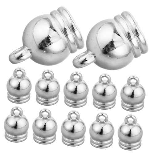 VILLCASE 50pcs Hängende Uhr Tassel Caps Ccb Plattierte Mini -glocken Für Abschluss -quastenzubehör Kordende Anschlüsse Für DIY -schmuck Machen Partydekorationen VILLCASE 50pcs Hängende Uhr Tassel Caps Ccb Plattierte Mini -glocken Für Abschluss -quastenzubehör Kordende Anschlüsse Für DIY -schmuck Machen Partydekorationen von VILLCASE
