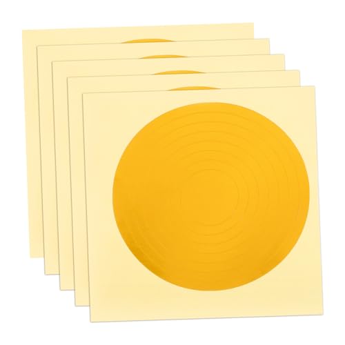 VILLCASE 5Blätter Druckmessaufkleber Reflektierende für Präzise Kennzeichnung von Druckmessgeräten und Langlebig für Industrieanwendungen von VILLCASE