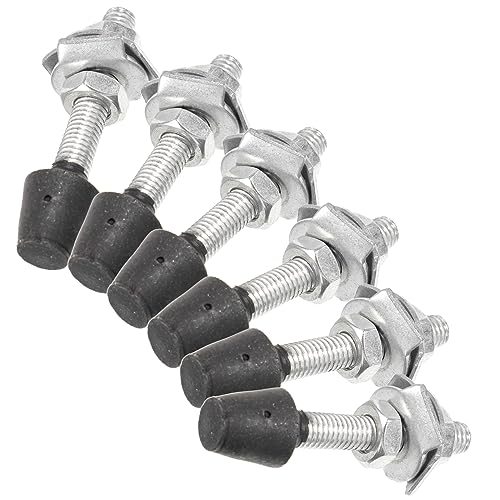 VILLCASE 6 Stück Kopfschraube Aus Kunststoff Holzbearbeitung Schrauben Montage Togglge Clamping Hardware Weitfuß -klemmeschraube Schraube Anziehklemme Klemme Umschalten Galvanisiertes Eisen von VILLCASE