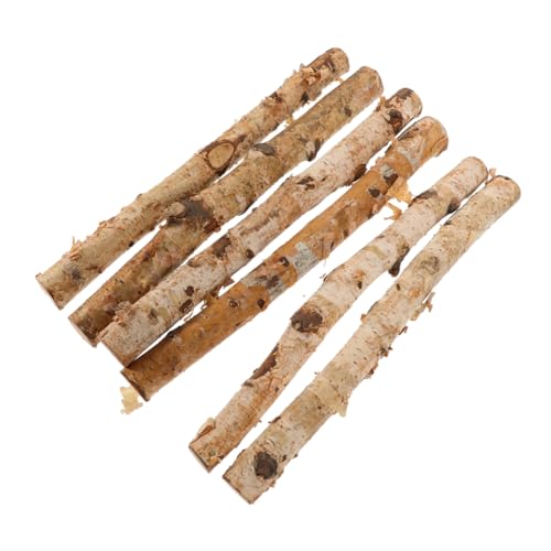 VILLCASE 6 Stück Naturholz Sticks für Diy Handwerke Dekorative Zweige für Vasen und Rustikale Bastelprojekte für Arrangements und Kreative Deko Aktionen VILLCASE 6 Stück Naturholz Sticks für Diy Handwerke Dekorative Zweige für Vasen und Rustikale Bastelprojekte für Arrangements und Kreative Deko Aktionen von VILLCASE