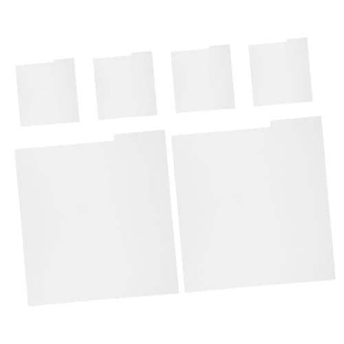VILLCASE 6 Stück Vinyl Trenner Kreative Aufbewahrungslösungen für Schallplatten Beschriftbare Trennkarten zur Einfachen Organisation von Musik Dokumenten und für Aufgeräumtes Zuhause VILLCASE 6 Stück Vinyl Trenner Kreative Aufbewahrungslösungen für Schallplatten Beschriftbare Trennkarten zur Einfachen Organisation von Musik Dokumenten und für Aufgeräumtes Zuhause von VILLCASE