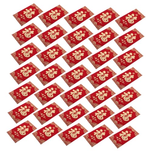 VILLCASE 60 Stück Rote Umschläge Chinesische Neujahrs-geldumschläge mit Goldmuster Stabiles Druckdesign Einzeln Verpackt für Frühlingsfest Hochzeit Geburtstag und Festliche Anlässe VILLCASE 60 Stück Rote Umschläge Chinesische Neujahrs-geldumschläge mit Goldmuster Stabiles Druckdesign Einzeln Verpackt für Frühlingsfest Hochzeit Geburtstag und Festliche Anlässe von VILLCASE