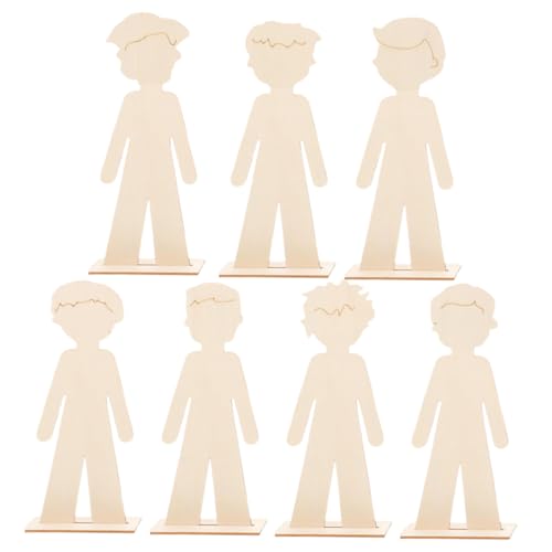 VILLCASE 7 Stück Handgefertigte Jungenholzchips Spielzeugholz Bemalen Diy -holzprodukte Holzspäne Zum Malen Kunsthandwerk Aus Holz Geschnitzt Kinderhandwerk Diy Holzhandwerk Beige VILLCASE 7 Stück Handgefertigte Jungenholzchips Spielzeugholz Bemalen Diy -holzprodukte Holzspäne Zum Malen Kunsthandwerk Aus Holz Geschnitzt Kinderhandwerk Diy Holzhandwerk Beige von VILLCASE