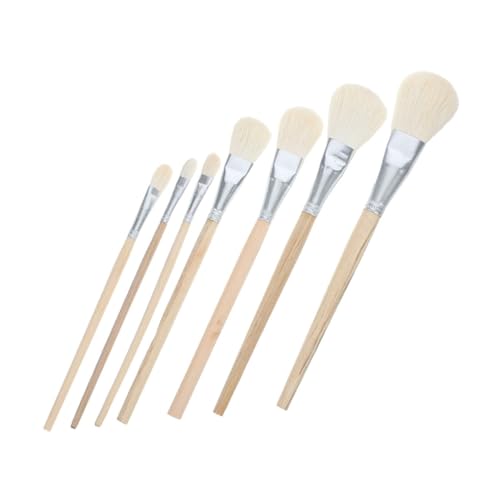 VILLCASE 7 Stück Wollpinsel Künstler Pinsel Zeichnenpinsel tragbarer Kunstpinsel Malutensilien Wandzeichnungspinsel Bastelpinsel Pinsel für Acrylmalerei Malpinsel Stift Holz VILLCASE 7 Stück Wollpinsel Künstler Pinsel Zeichnenpinsel tragbarer Kunstpinsel Malutensilien Wandzeichnungspinsel Bastelpinsel Pinsel für Acrylmalerei Malpinsel Stift Holz von VILLCASE