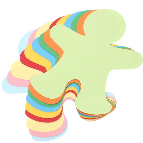VILLCASE 72 Stück Menschen-Ausschnitte Aus Papier Bunte Papiere In Kinderform Und Ausschnitte Aus Papier Für Kleine Personen Niedliche Papierpuppen Für Kunstunterrichtsprojekte VILLCASE 72 Stück Menschen-Ausschnitte Aus Papier Bunte Papiere In Kinderform Und Ausschnitte Aus Papier Für Kleine Personen Niedliche Papierpuppen Für Kunstunterrichtsprojekte von VILLCASE