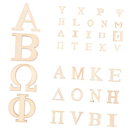 VILLCASE 72St griechische Buchstabendekoration Griechische Buchstaben zum Basteln griechische Alphabete weichnachtsdekoration bastel materialien Holzdekoration Holzbuchstabe DIY liefert VILLCASE 72St griechische Buchstabendekoration Griechische Buchstaben zum Basteln griechische Alphabete weichnachtsdekoration bastel materialien Holzdekoration Holzbuchstabe DIY liefert von VILLCASE