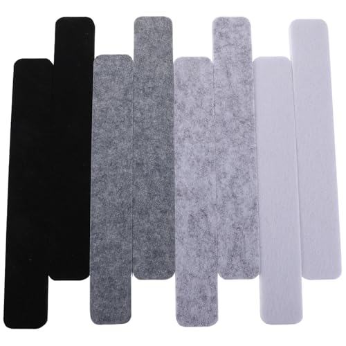 VILLCASE 8 Stück Filz Pinnwand Teilig Multifunktionale Kork Memo Boards mit Pushpins Haftnotizen für Büro Zuhause und Klassenzimmer zur Erinnerung und Dekoration von VILLCASE