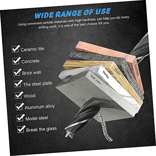 VILLCASE 8 Stück Holzbohrer-set Holzbearbeitung Hoch Bohrer Aus Stahl Zentrierbohrer Drill Bit Kit Bohrer Aus Edelstahl Teile Für Übungen Bohrerbits Für Edelstahl Rostfreier Stahl Schwarz VILLCASE 8 Stück Holzbohrer-set Holzbearbeitung Hoch Bohrer Aus Stahl Zentrierbohrer Drill Bit Kit Bohrer Aus Edelstahl Teile Für Übungen Bohrerbits Für Edelstahl Rostfreier Stahl Schwarz von VILLCASE