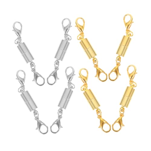 VILLCASE 8 Stück Magnetverschluss für Armbänder Teiliges Diy Schmuckverschluss Magnetische Verbindungselemente für Armbänder und Anklets Einfach zu Bedienen und Langlebig VILLCASE 8 Stück Magnetverschluss für Armbänder Teiliges Diy Schmuckverschluss Magnetische Verbindungselemente für Armbänder und Anklets Einfach zu Bedienen und Langlebig von VILLCASE