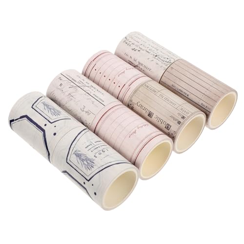 VILLCASE 8 Stück Retro -nostalgie Und Papierband Musterkarten Für Washi Tape Scrapbook-washi-tape Klebeband Für Scrapbooking Vintage Washi Tape Bedrucktes Band Diy Klebeband VILLCASE 8 Stück Retro -nostalgie Und Papierband Musterkarten Für Washi Tape Scrapbook-washi-tape Klebeband Für Scrapbooking Vintage Washi Tape Bedrucktes Band Diy Klebeband von VILLCASE